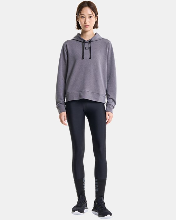 Women's UA Rival Terry Hoodie in Gray image number 2